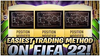 EASIEST WAY TO MAKE COINS ON FIFA 22 BEST LAZY TRADING METHOD ON FIFA FLIPPING CONSUMABLES ON FIFA [upl. by Lemert601]