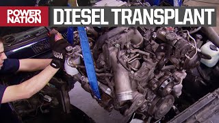 Swapping A Chevy 1500s Stock V8 For A 66 Duramax Diesel  Truck Tech S2 E3 [upl. by Coray]