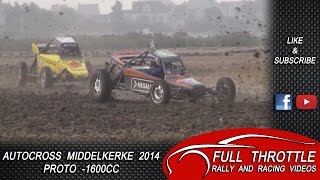 Autocross Middelkerke 2014 Proto 1600cc  Crash [upl. by Omidyar139]