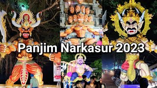 Panjim Narkasur 2023  Narkasur In Goa 2023  Narkasur night  viral goavlog [upl. by Akerdnahs620]