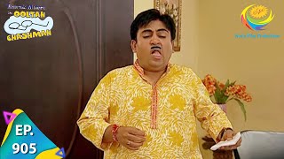 Taarak Mehta Ka Ooltah Chashmah  Episode 905  Full Episode [upl. by Ymas]