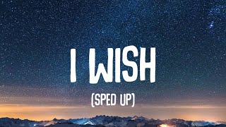 Skee lo  I Wish sped up TikTokRemix Lyrics quoti wish i was a little bit tallerquot [upl. by Croom]