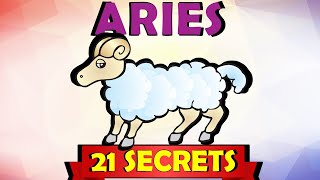 Aries Personality Traits 21 SECRETS [upl. by Vieva607]