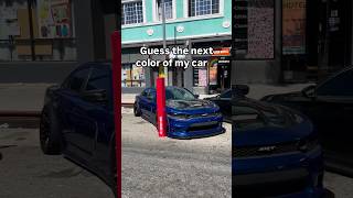 I’m rewrapping my car👀🌈 srt scatpack dodge wrap paintisdead vinyl [upl. by Lakin386]