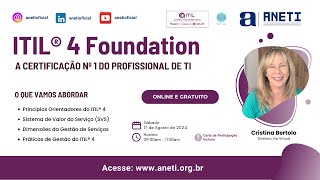 Treinamento ITIL® 4 Foundation [upl. by Hills]