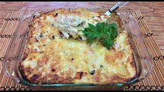 GRATINADO DE PAPAS CON HUEVO [upl. by Mungo]