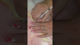 Nail Art for Beginners Easy DIY Nail Designs shorts viralnail art [upl. by Shanta]