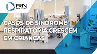 Fiocruz alerta para aumento nos casos de síndrome respiratória grave em crianças [upl. by Murrah]