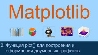 2 Функция plot для построения и оформления двумерных графиков  Matplotlib уроки [upl. by Carlton890]