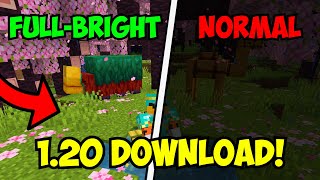 How to Get FULL BRIGHT for Minecraft 120 How To Get MAX BRIGHTNESS in 120 [upl. by Zavras]