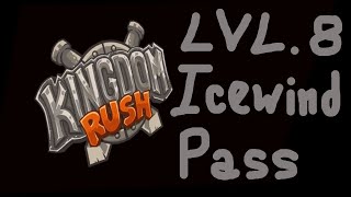 Kingdom Rush Icewind Pass Iron Challenge Hard Mode [upl. by Trutko155]