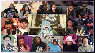 Tensei shitara Slime Datta Ken TenSura Season 3 Episode 12 Reaction Mashup [upl. by Ardnaiek440]