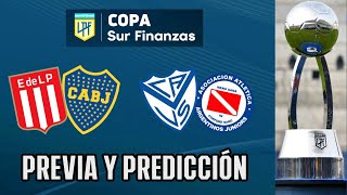 PREVIA Y PREDICCIÓNBOCA vs ESTUDIANTESVÉLEZ vs ARGENTINOS JRSSEMIFINALES COPA DE LA LIGA 2024 [upl. by Donavon]