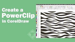 Create a powerclip in CorelDraw [upl. by Crespi]