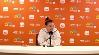 Simona Halep  Full press conference  Miami Open [upl. by Ayres632]