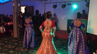 Surprise wedding dance Chethana amp Nimanthi [upl. by Auqinehs]