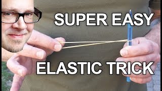 Easy Rubber Band Tricks  Magic Trick Tutorial [upl. by Tdnaltroc]