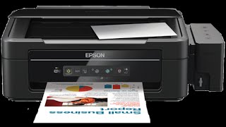 RESET EPSON L355L110210300350  LUZ VERMELHA  PROGRAMA [upl. by Selie645]