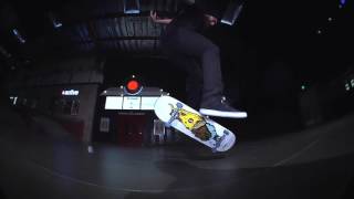 Chris Haslam Trickipedia  Nollie Bigspin Heelflip [upl. by Nirel848]