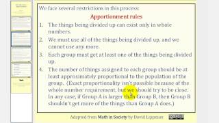 Introduction to Apportionment [upl. by Sulrac606]