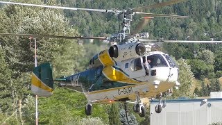 Kamov Ka32 Helicopter Engine Startup and Takeoff [upl. by Stratton]