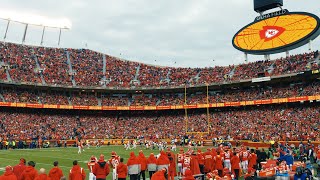 Arrowhead Stadium Home of the Chiefs  Tomahawk Chop in 4k [upl. by Lucas]