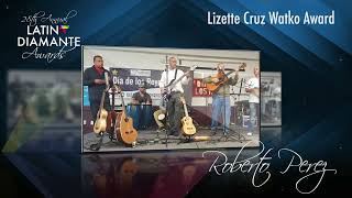 Roberto Perez  2023 NC Latino Diamante Awards Lizette Cruz Watko Award [upl. by Llednar]