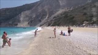 Kefalonia island  Myrtos beach [upl. by Olram]