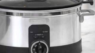 6 Quart Programmable Stovetop Slow Cooker 33567T [upl. by Wilburn]