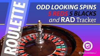 Roulette RAD Tracker plus ODD looking spins Roulette by Profit and Stop gaming money business [upl. by Lusty131]