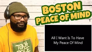 First Time Hearing Boston  Peace Of Mind [upl. by Anawqahs]