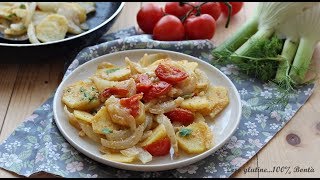 Finocchi e patate in padella [upl. by Mcnally]