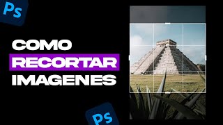 Como Recortar una Imagen en Photoshop FÁCIL Y RÁPIDO EN VARIOS MÉTODOS [upl. by Yrrek157]