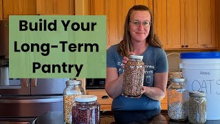 Food Storage LongTerm Prepper Pantry [upl. by Rebbecca]