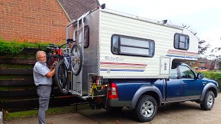 Unloading the truck camper [upl. by Werdma]