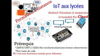 Atelier 5  Humidité et température via Cloud [upl. by Natsud708]