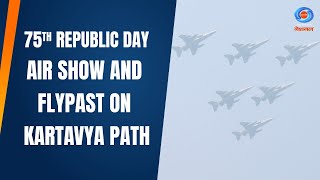 Air Show and Flypast on Kartavya Path  Republic Day Parade 26th January 2024 [upl. by Martel400]