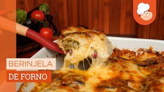 Berinjela ao forno — Receitas TudoGostoso [upl. by Akihsal]