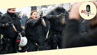 Polizei beendet KurdenDemo in Köln [upl. by Orelee]