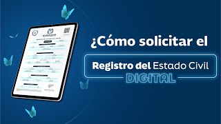 ¡Paso a paso para solicitar el Registro Civil Digital [upl. by Eilesor98]