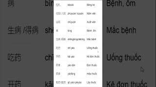 Learn Chinese II Bandaging hospitalization discharge [upl. by Ateuqal]