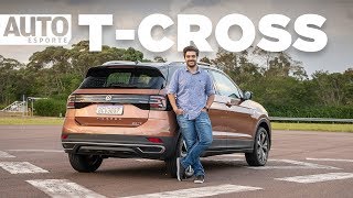 Apesar de pequeno Volkswagen TCross é rival à altura de Creta e HRV [upl. by Enia]