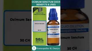 ocimum senctum 30ch BENEFITS amp USES  Dr Fahim Herbalist [upl. by Einama]