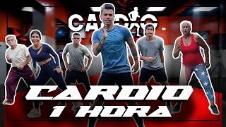 CARDIO QUEMA 1000 Calorías 🔥con este QUEMAGRASA para Bajar de Peso  1 Hora [upl. by Aizat]