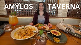 Amylos Taverna Greek Dining in Astoria Queens NYC Restaurant Review [upl. by Winser]