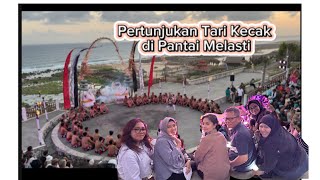 Keseruan Pertunjukan Tali Kecak Bali di Melastikecakdance melastibeach [upl. by Gypsie]