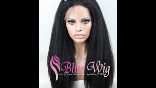 28 Italian Yaki Wig from Bliss Wigs Aliexpress [upl. by Munroe]