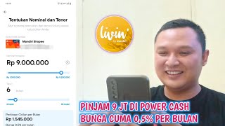 BUNGA 05  PER BULAN PINJAMAN POWER CASH [upl. by Geri196]