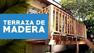 Cómo construir una terraza de madera [upl. by Soraya70]