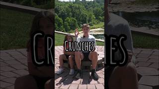 Day 89  Crunches Everyday Until 100k Subscribers wCousin shorts viral [upl. by Enneirda617]